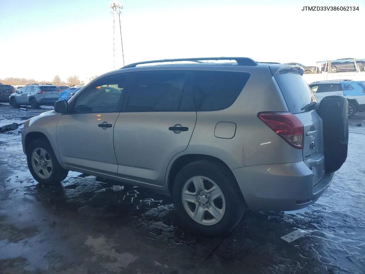 2008 Toyota Rav4 VIN: JTMZD33V386062134 Lot: 89025875