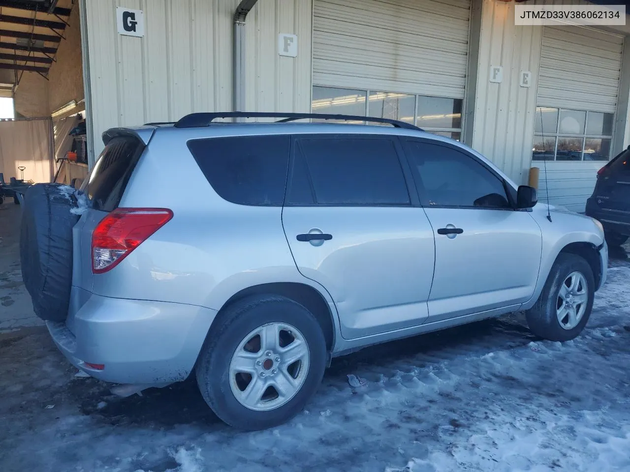 2008 Toyota Rav4 VIN: JTMZD33V386062134 Lot: 89025875