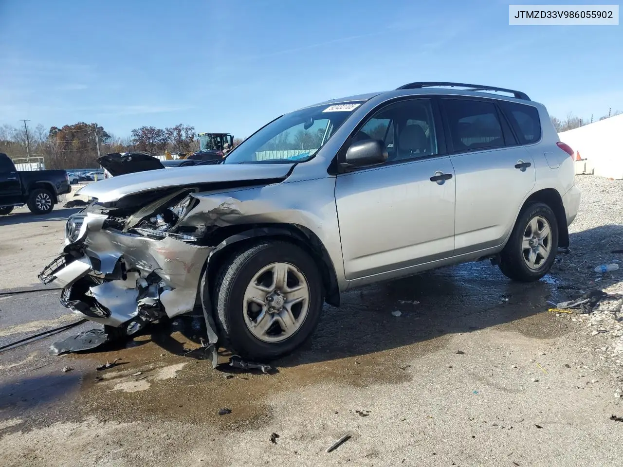 JTMZD33V986055902 2008 Toyota Rav4