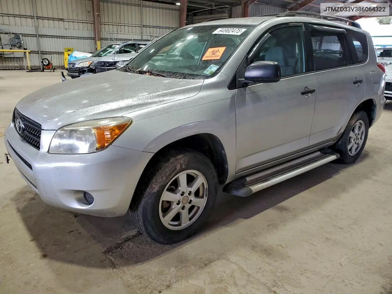 JTMZD33V386064322 2008 Toyota Rav4