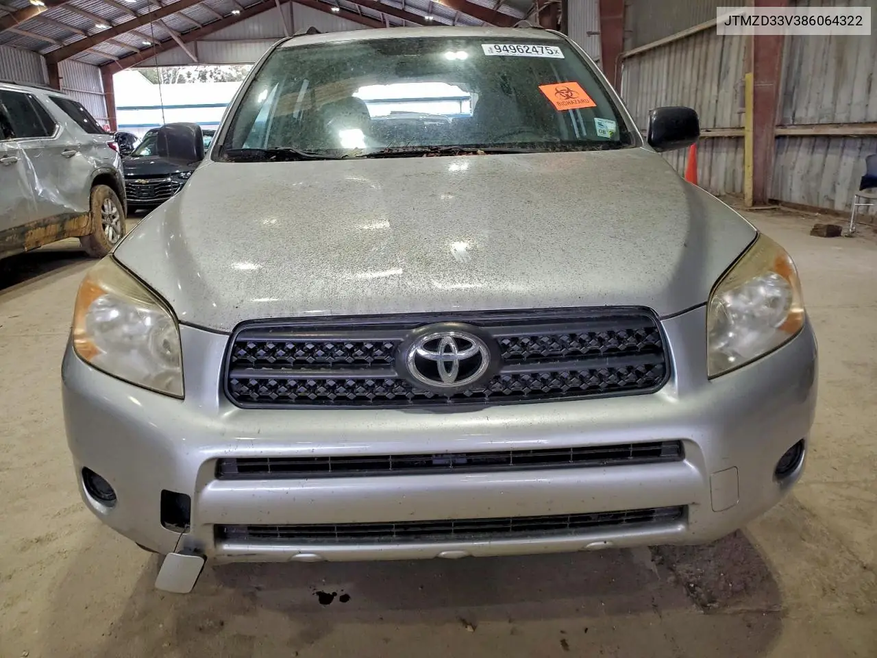 JTMZD33V386064322 2008 Toyota Rav4