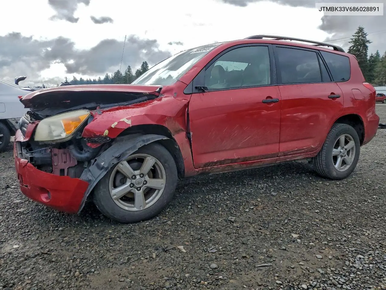 JTMBK33V686028891 2008 Toyota Rav4