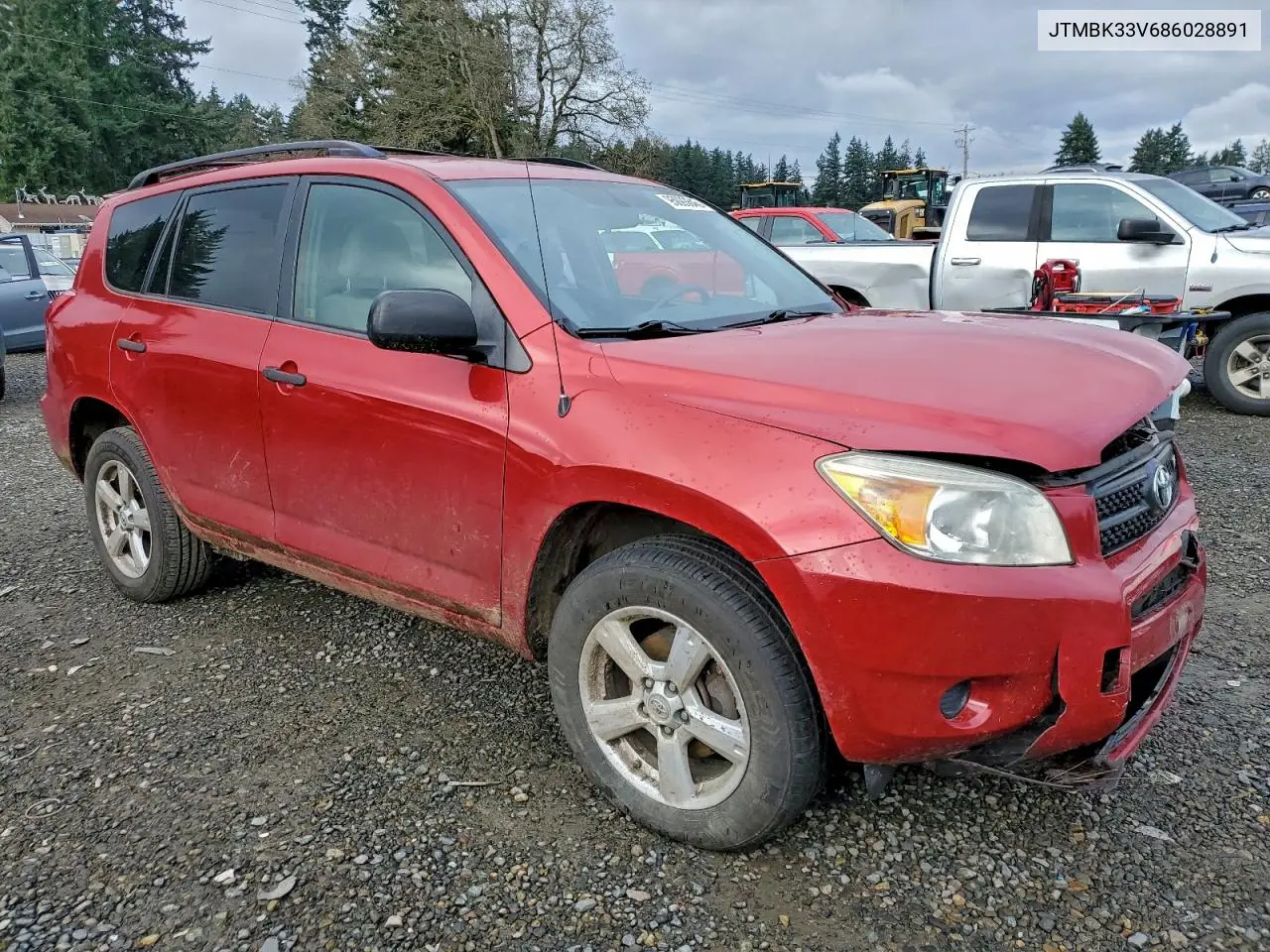 JTMBK33V686028891 2008 Toyota Rav4