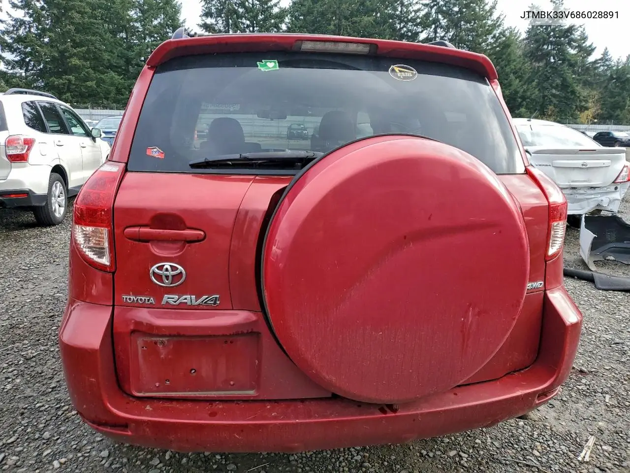 JTMBK33V686028891 2008 Toyota Rav4