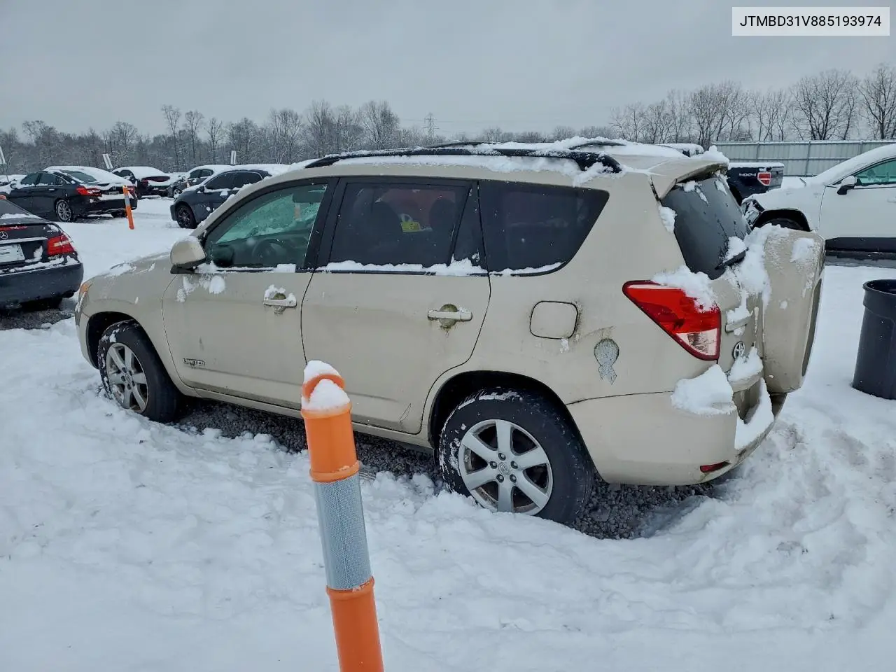 JTMBD31V885193974 2008 Toyota Rav4 Limited