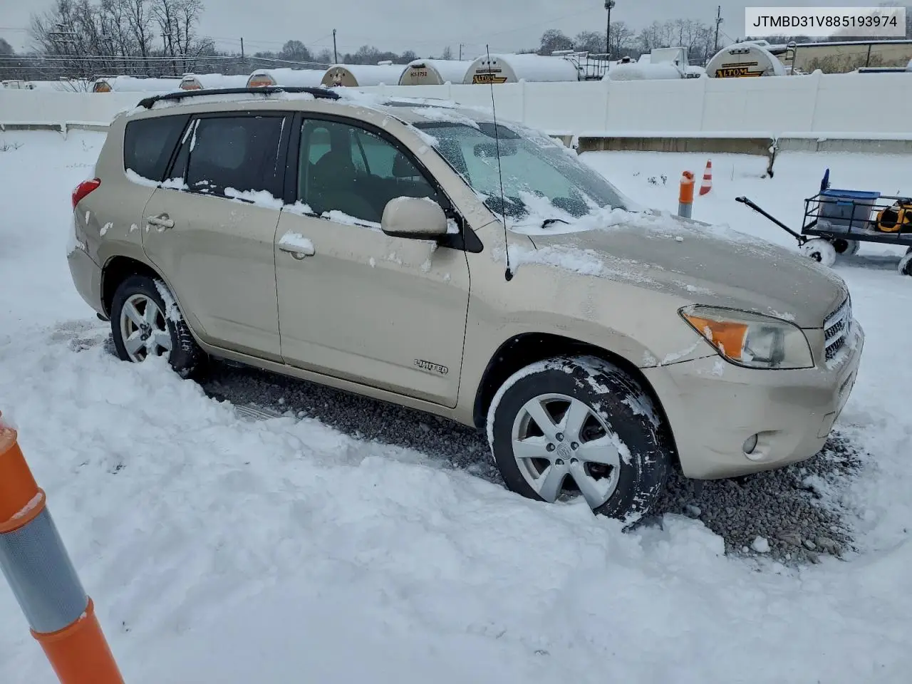 JTMBD31V885193974 2008 Toyota Rav4 Limited