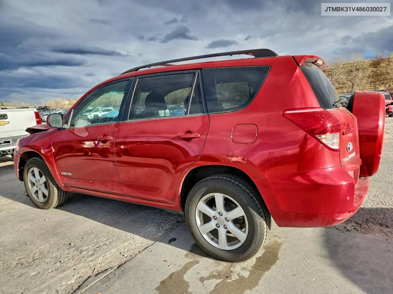 JTMBK31V486030027 2008 Toyota Rav4 Limited