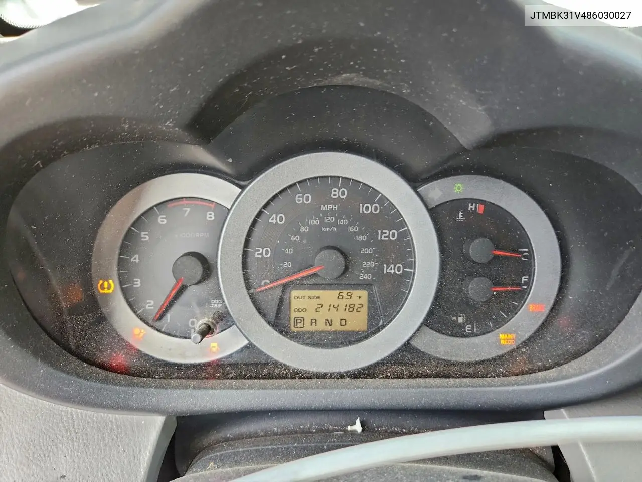 JTMBK31V486030027 2008 Toyota Rav4 Limited