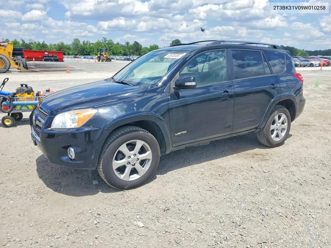 2T3BK31V09W010258 2009 Toyota Rav4 Limited