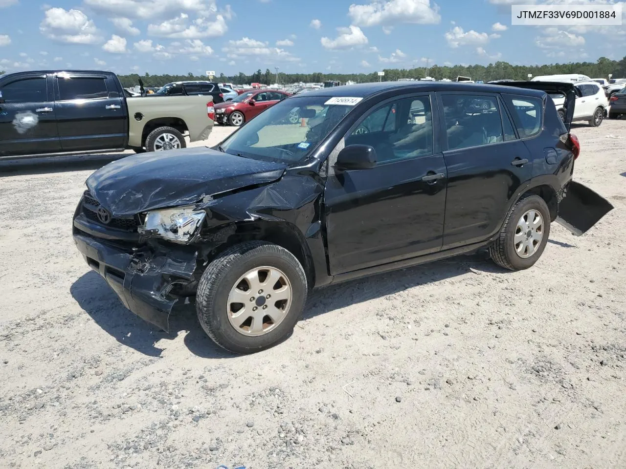 2009 Toyota Rav4 VIN: JTMZF33V69D001884 Lot: 71498614