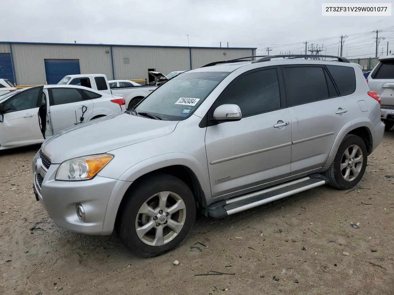 2009 Toyota Rav4 Limited VIN: 2T3ZF31V29W001077 Lot: 72643484