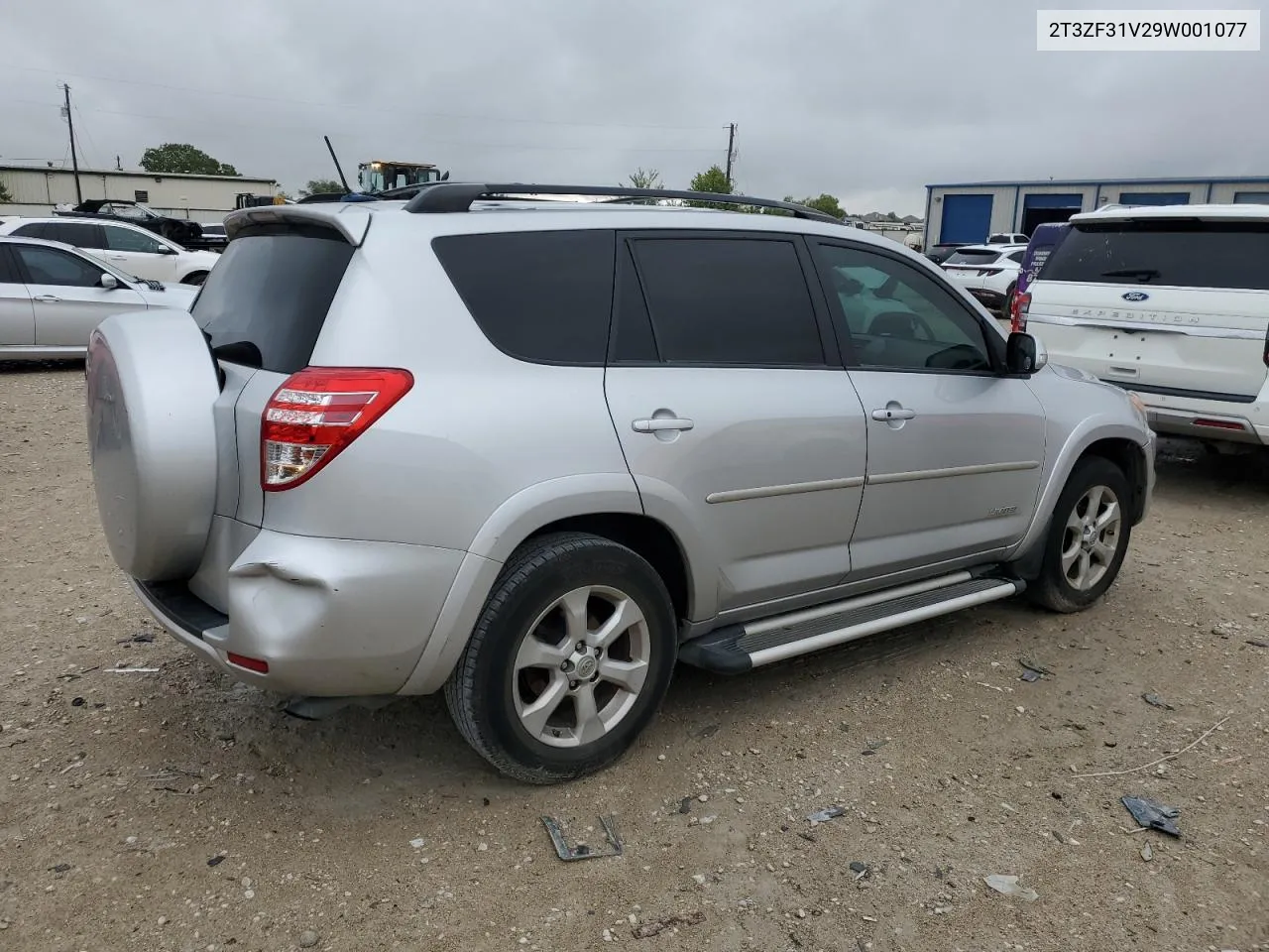 2009 Toyota Rav4 Limited VIN: 2T3ZF31V29W001077 Lot: 72643484