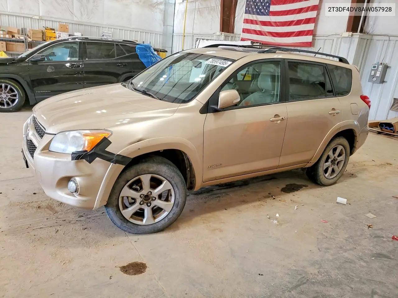 2T3DF4DV8AW057928 2010 Toyota Rav4 Limited