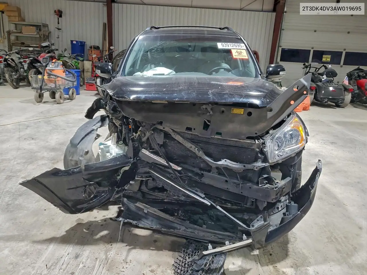 2T3DK4DV3AW019695 2010 Toyota Rav4 Limited