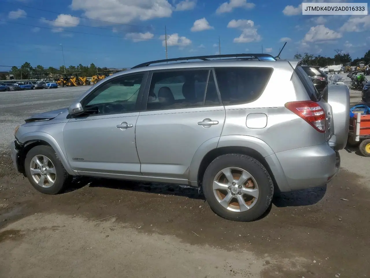 JTMDK4DV2AD016333 2010 Toyota Rav4 Limited