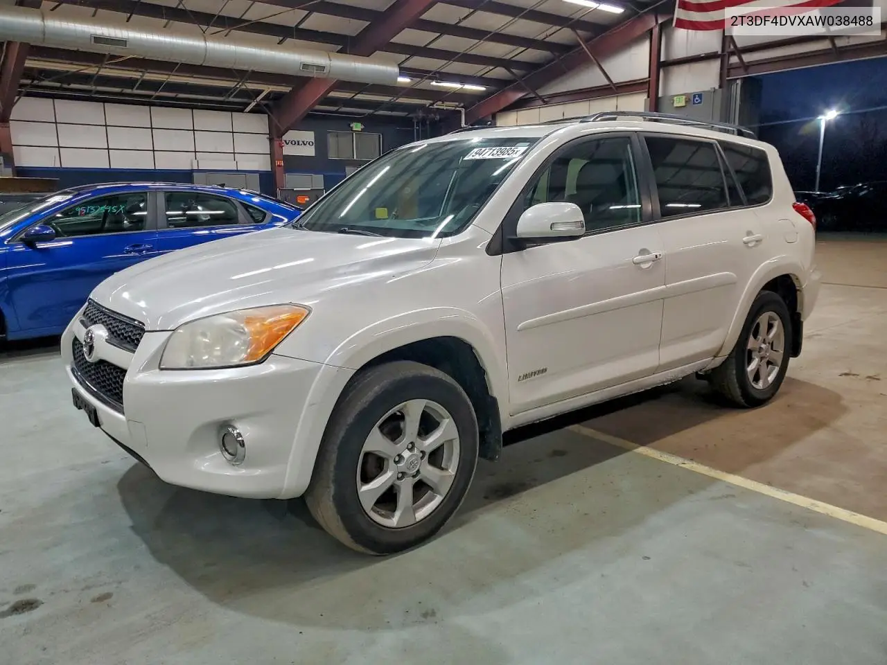 2T3DF4DVXAW038488 2010 Toyota Rav4 Limited