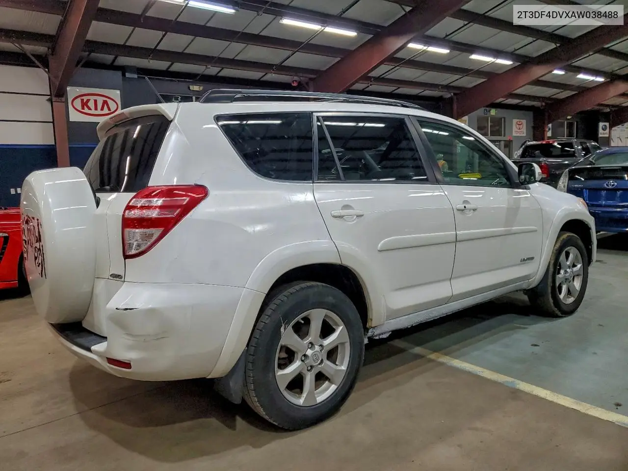 2T3DF4DVXAW038488 2010 Toyota Rav4 Limited