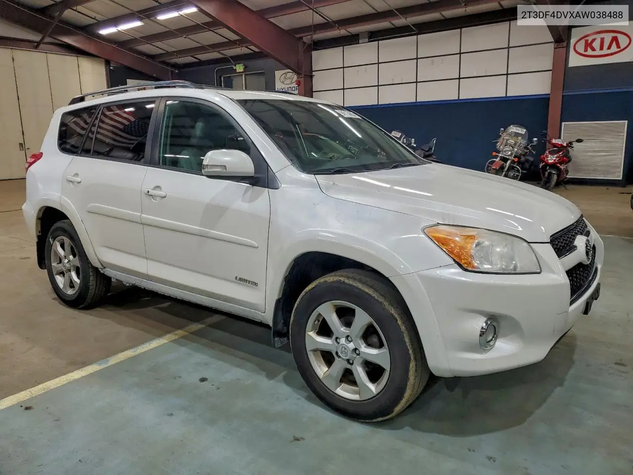 2T3DF4DVXAW038488 2010 Toyota Rav4 Limited