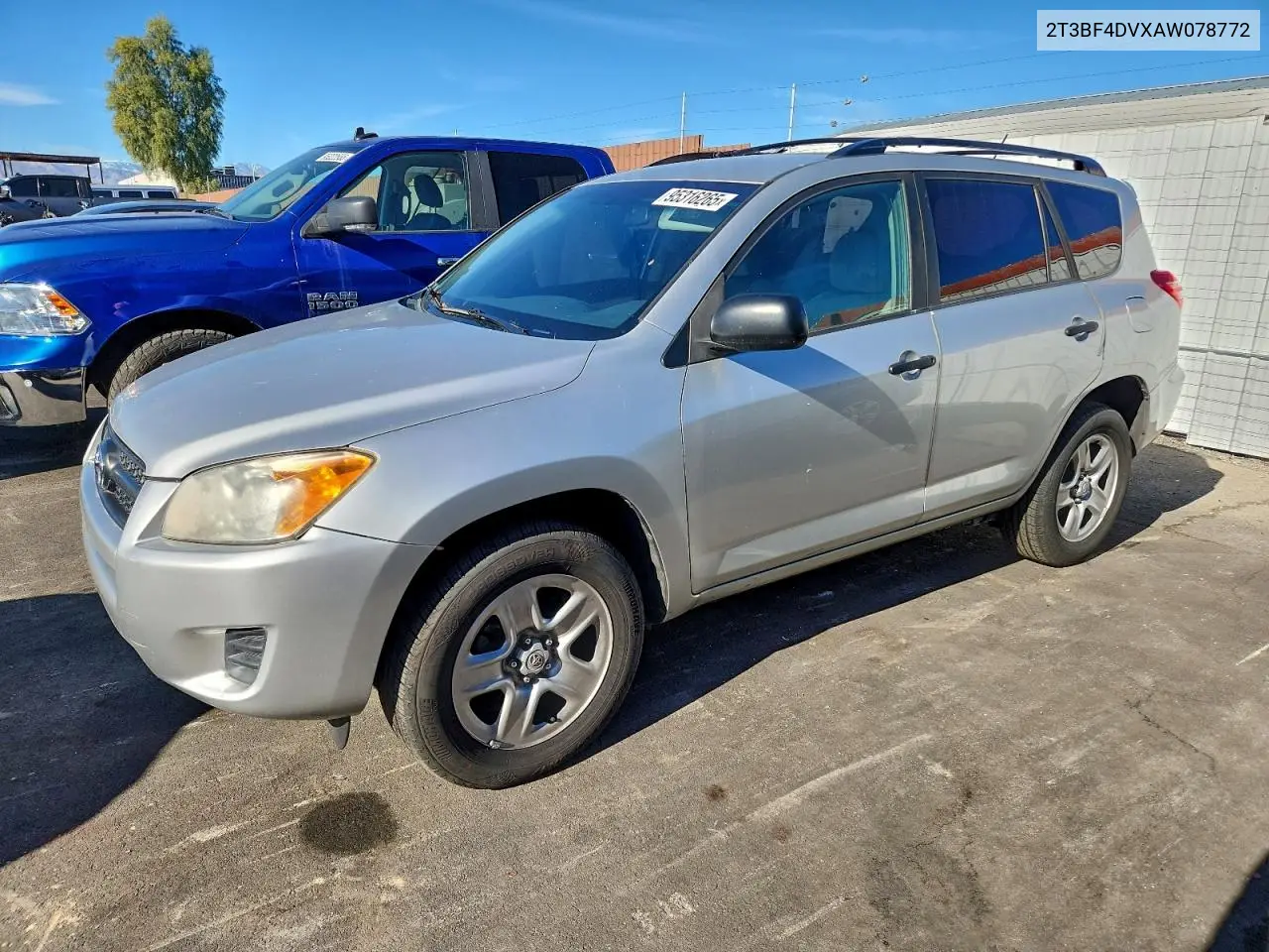 2T3BF4DVXAW078772 2010 Toyota Rav4
