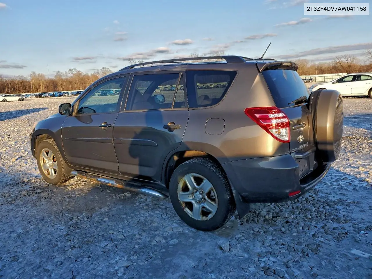 2T3ZF4DV7AW041158 2010 Toyota Rav4
