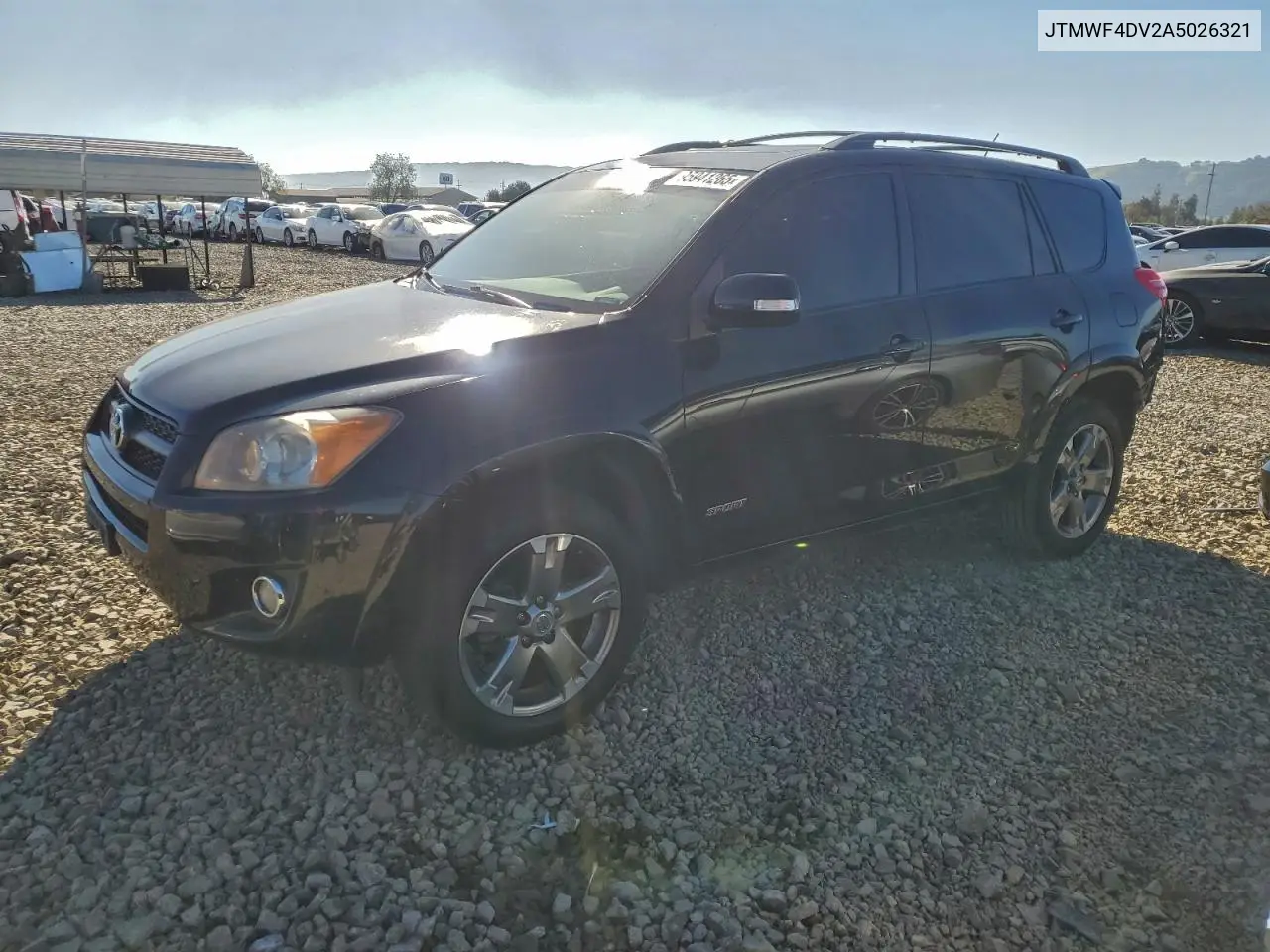 JTMWF4DV2A5026321 2010 Toyota Rav4 Sport