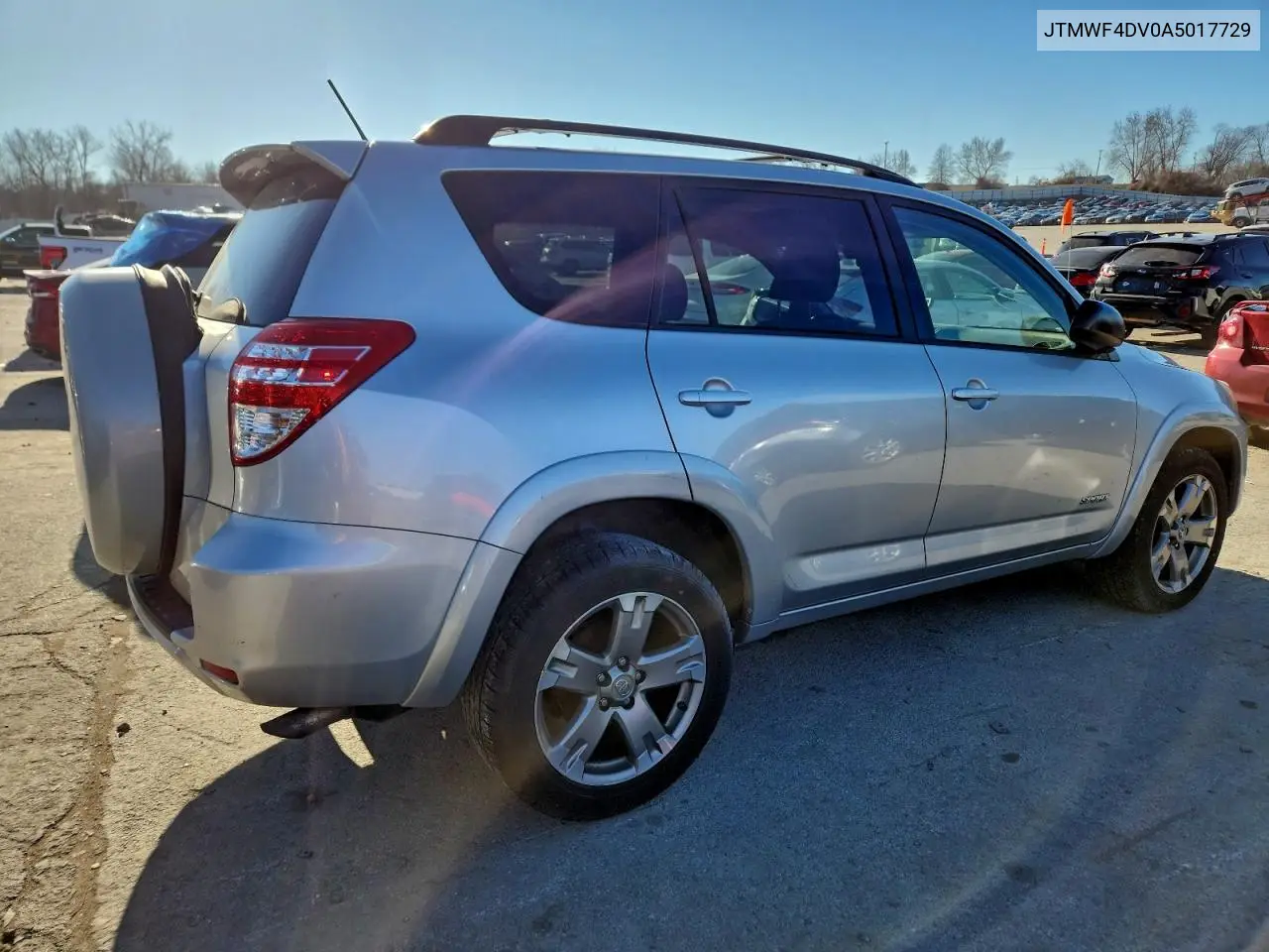 JTMWF4DV0A5017729 2010 Toyota Rav4 Sport