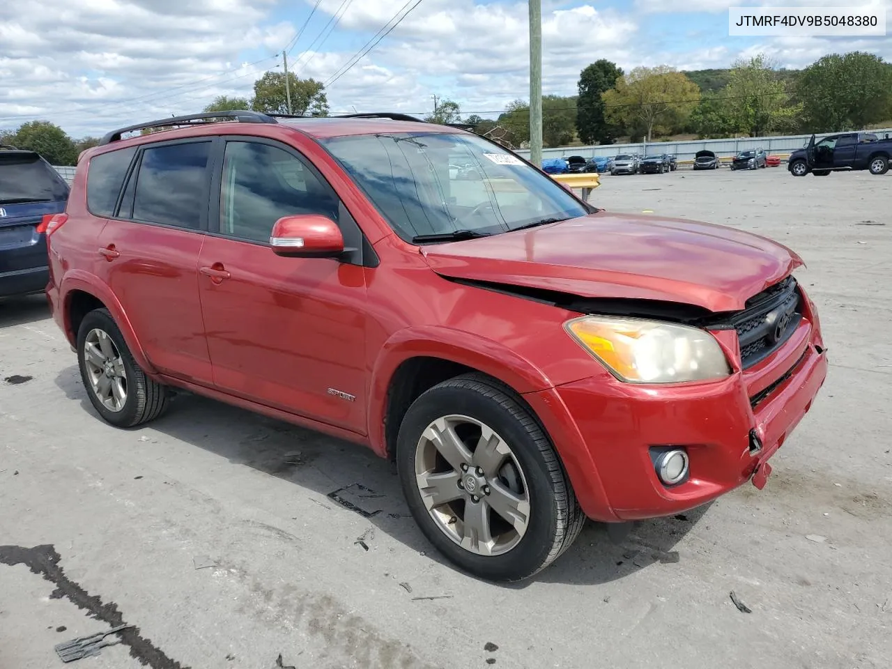 2011 Toyota Rav4 Sport VIN: JTMRF4DV9B5048380 Lot: 72132614