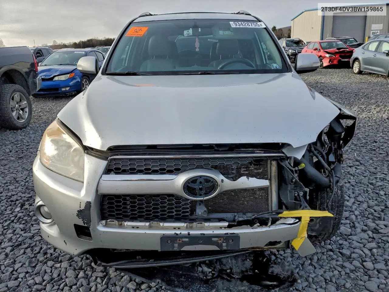 2T3DF4DV3BW159865 2011 Toyota Rav4 Limited