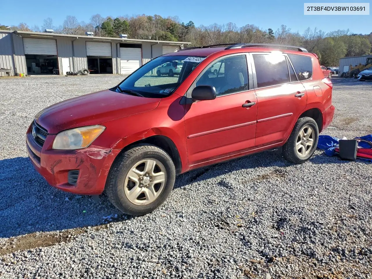 2T3BF4DV3BW103691 2011 Toyota Rav4