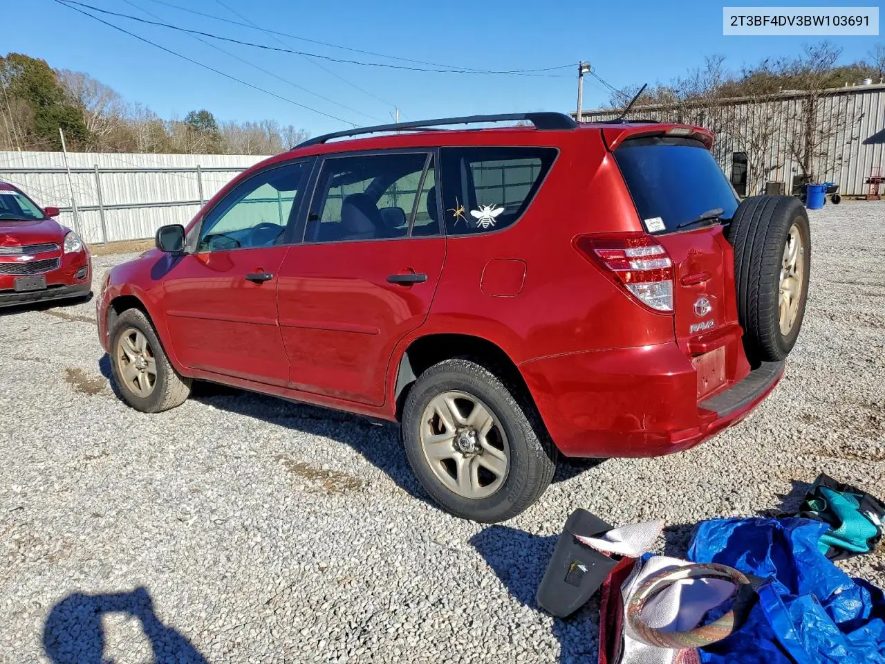 2T3BF4DV3BW103691 2011 Toyota Rav4