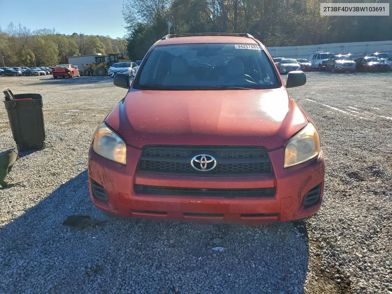 2T3BF4DV3BW103691 2011 Toyota Rav4