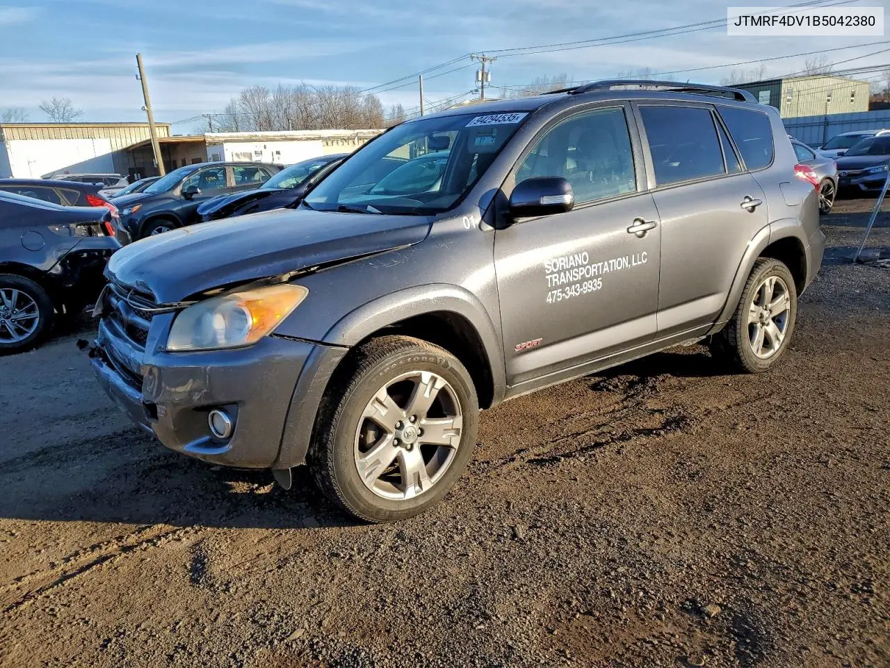 JTMRF4DV1B5042380 2011 Toyota Rav4 Utility