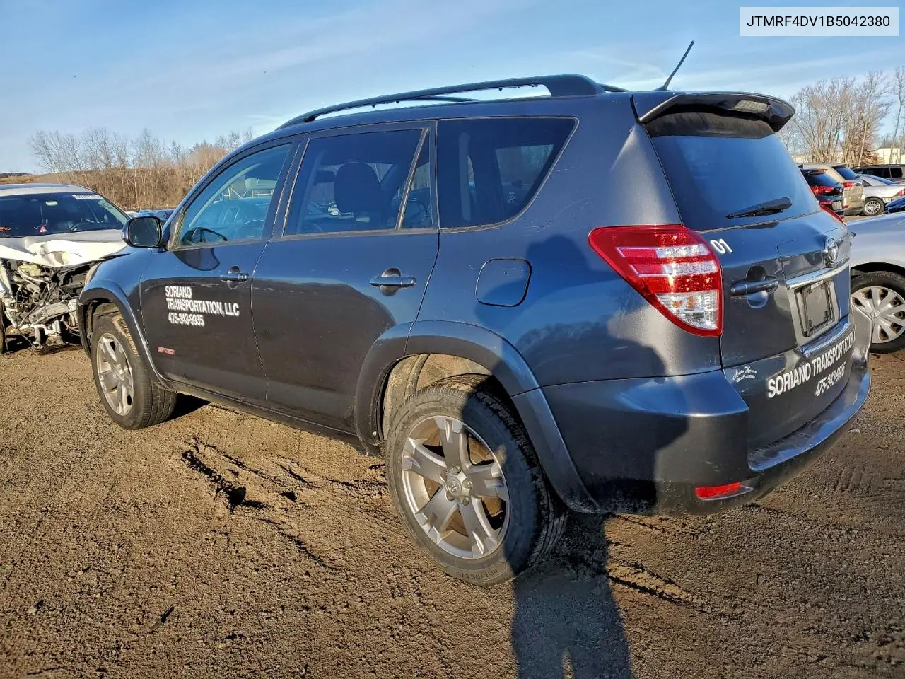 JTMRF4DV1B5042380 2011 Toyota Rav4 Utility