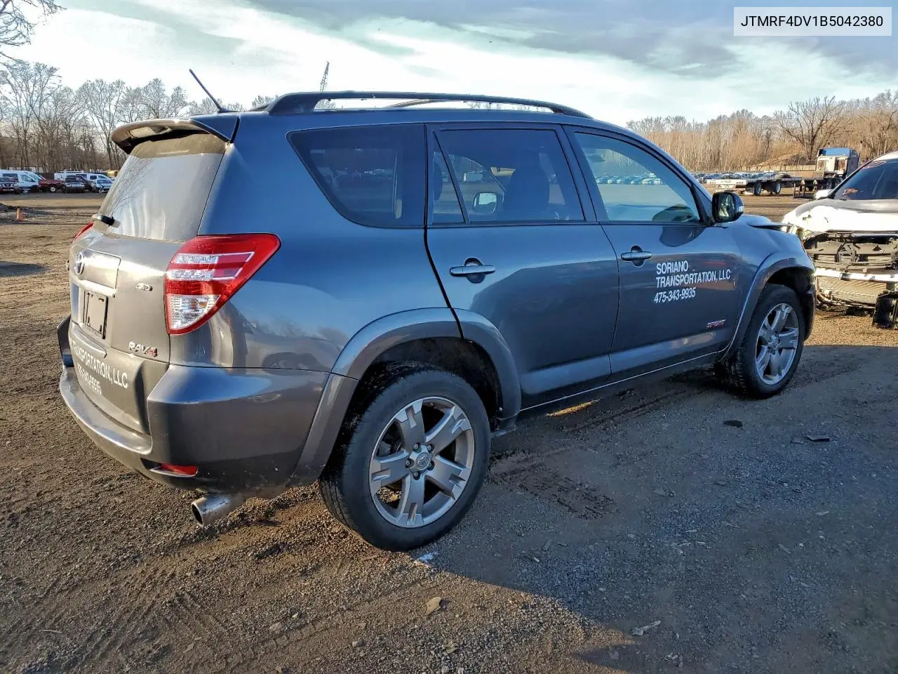 JTMRF4DV1B5042380 2011 Toyota Rav4 Utility