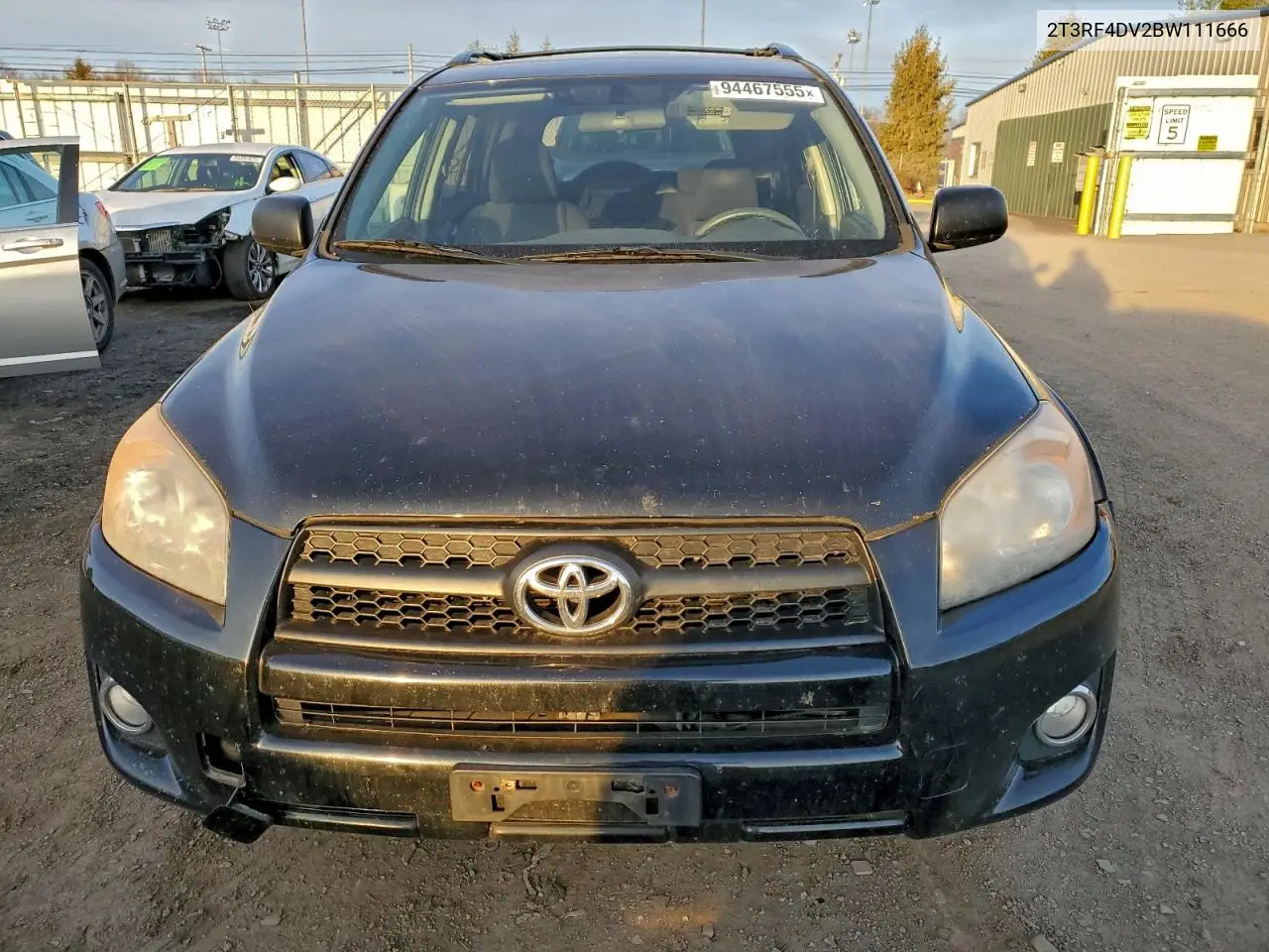 2T3RF4DV2BW111666 2011 Toyota Rav4 Sport
