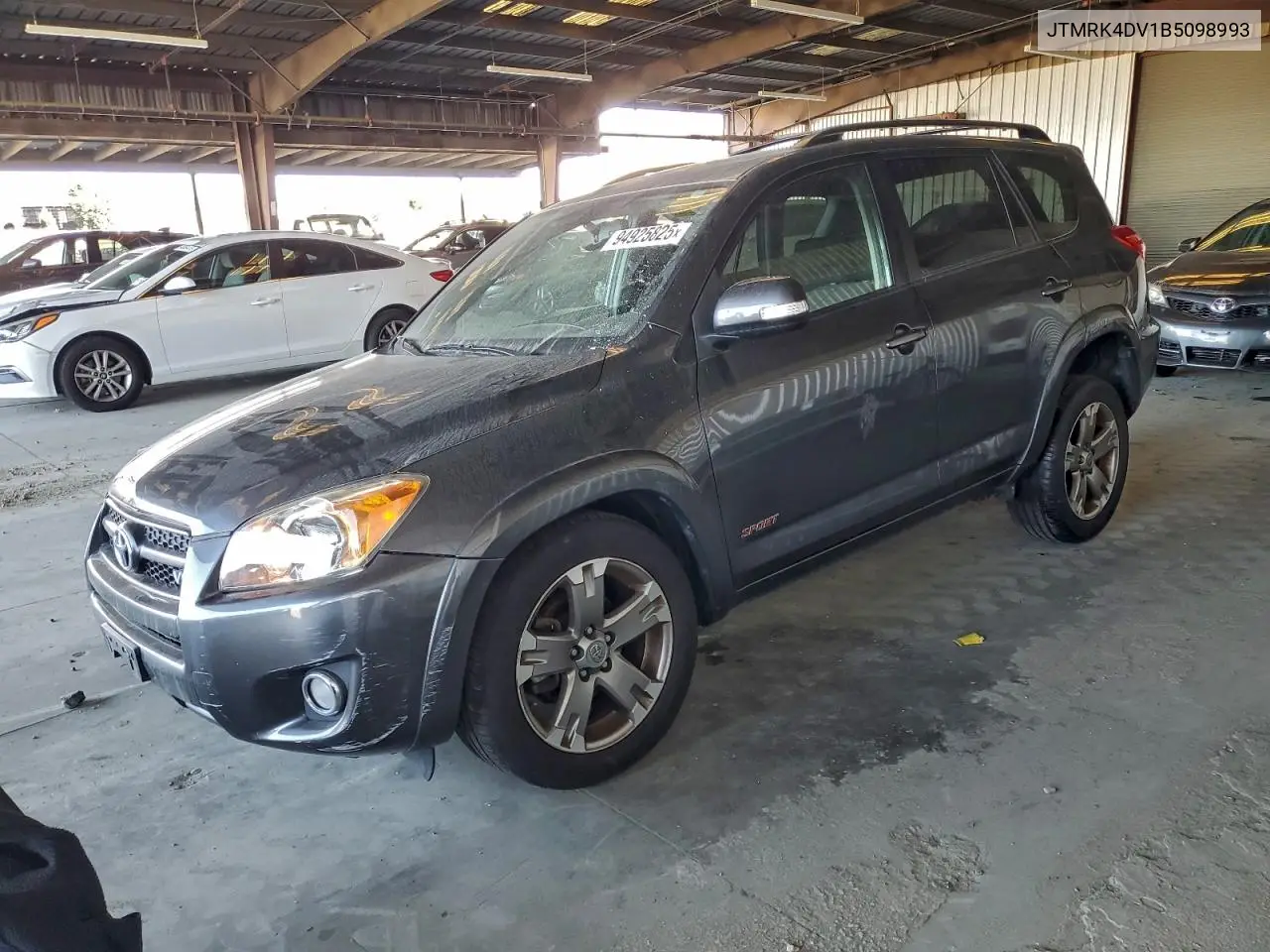JTMRK4DV1B5098993 2011 Toyota Rav4 Sport