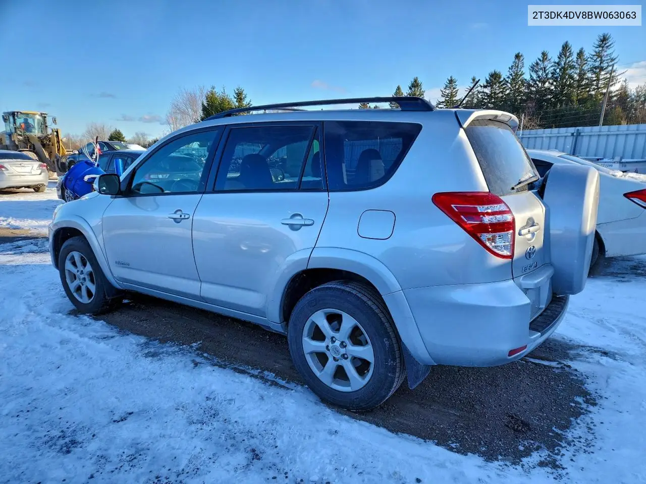 2T3DK4DV8BW063063 2011 Toyota Rav4 Limited