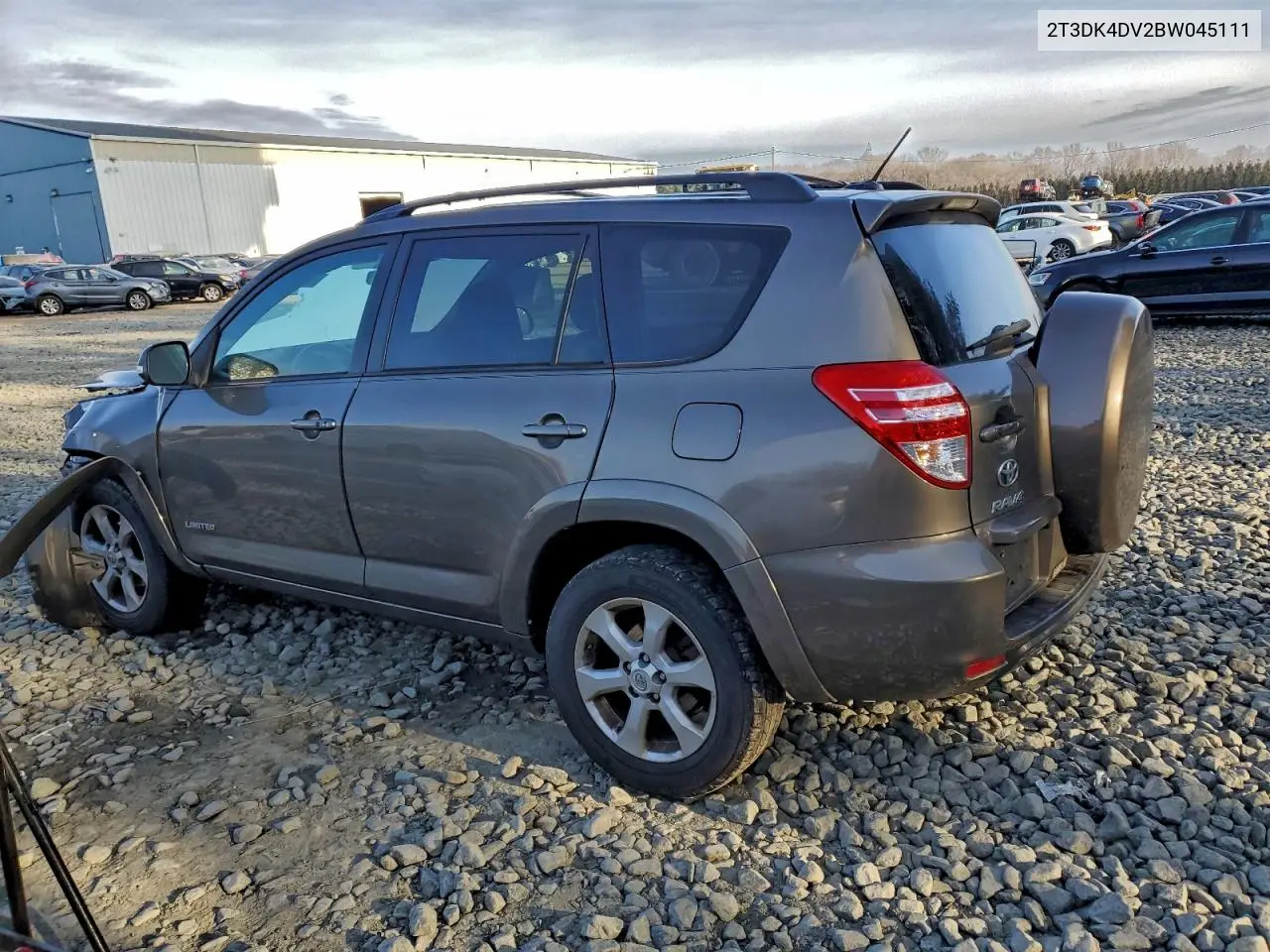 2T3DK4DV2BW045111 2011 Toyota Rav4 Limited