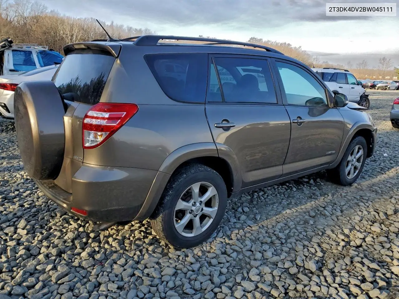 2T3DK4DV2BW045111 2011 Toyota Rav4 Limited