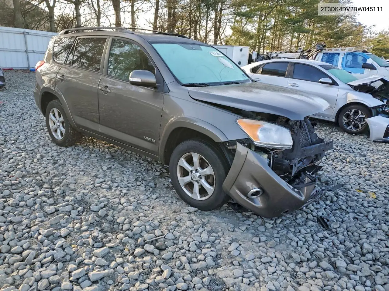 2T3DK4DV2BW045111 2011 Toyota Rav4 Limited