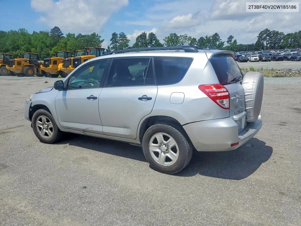2T3BF4DV2CW185186 2012 Toyota Rav4 Base
