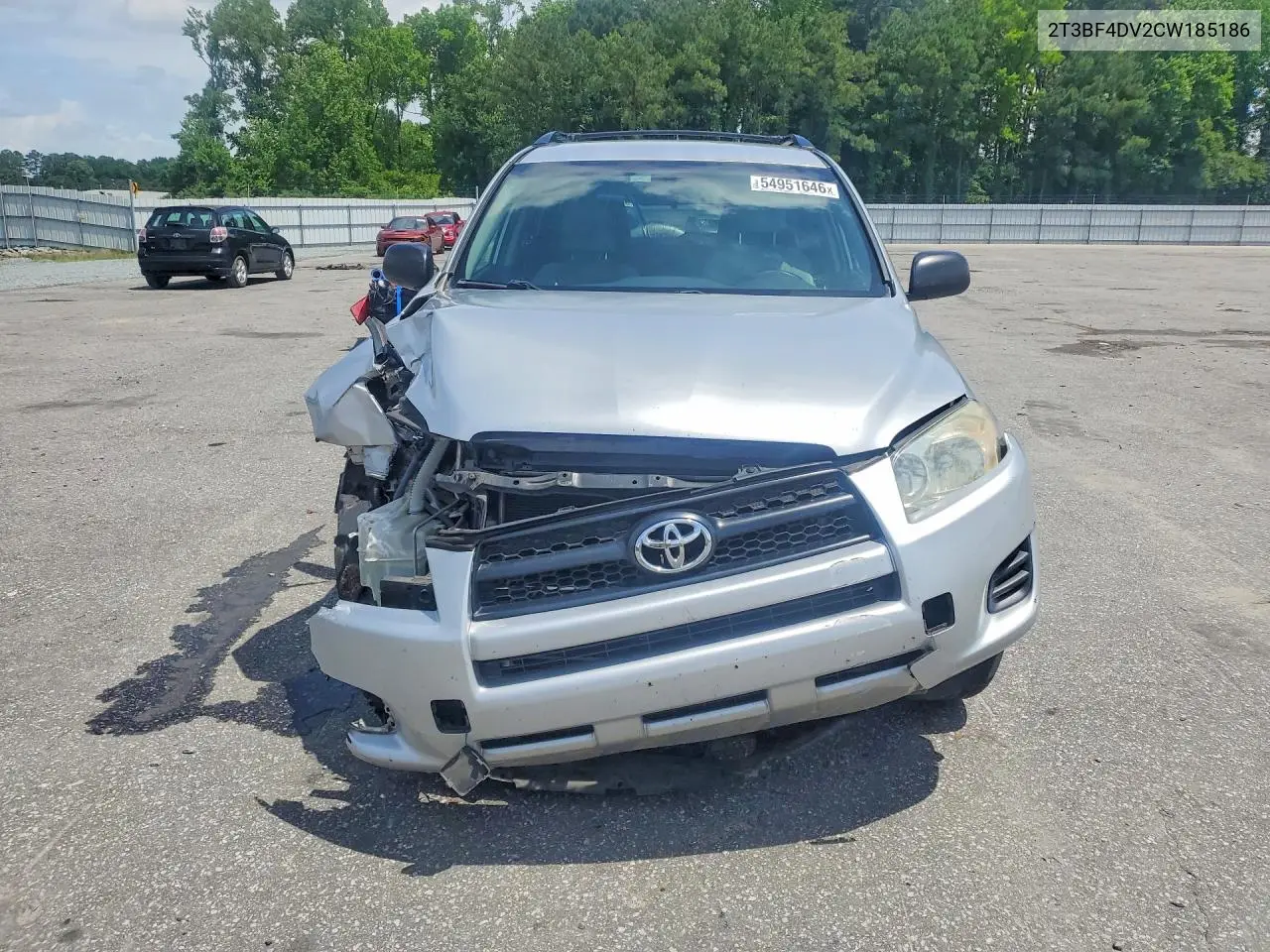 2T3BF4DV2CW185186 2012 Toyota Rav4 Base