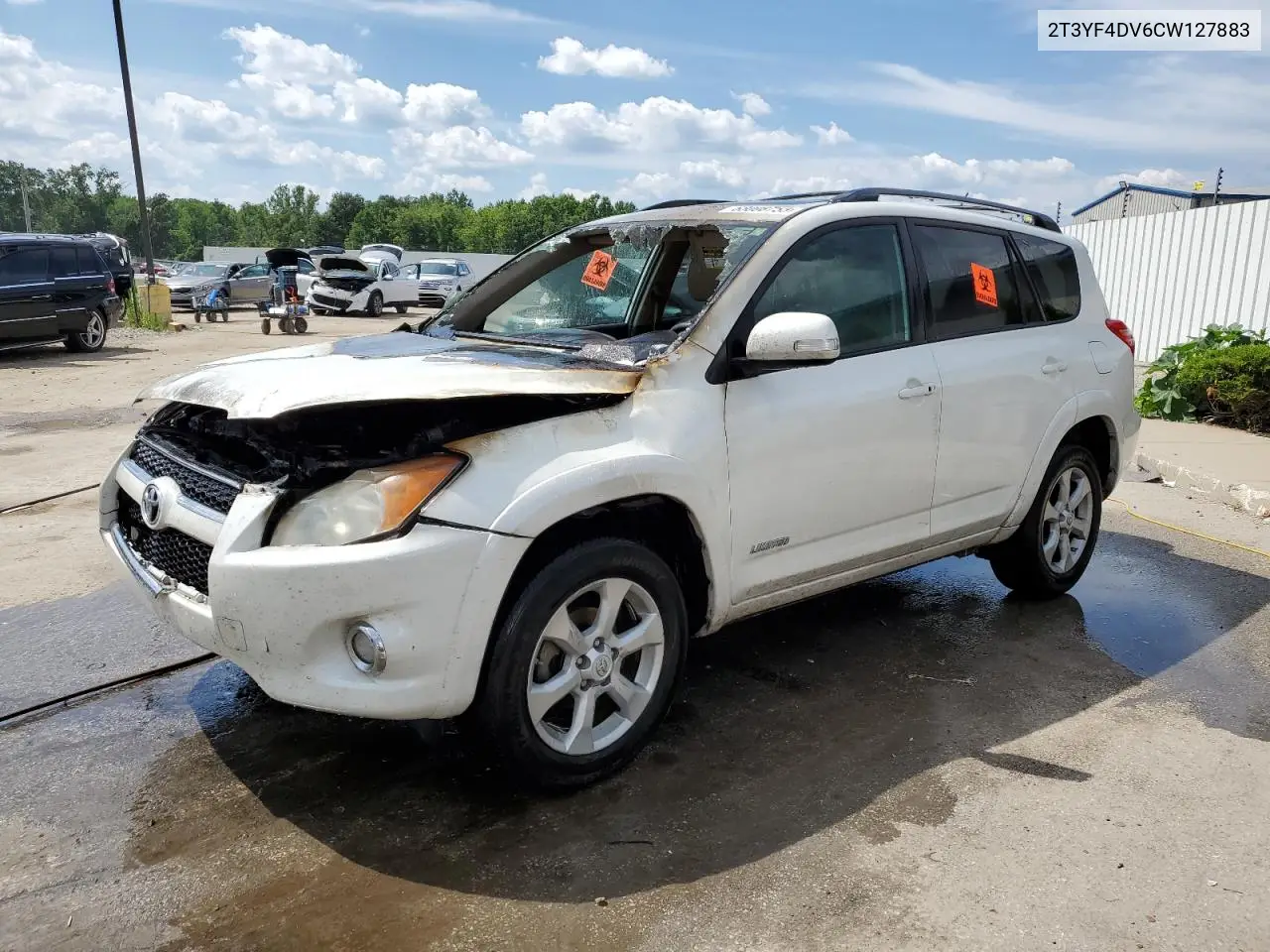 2T3YF4DV6CW127883 2012 Toyota Rav4 Limited