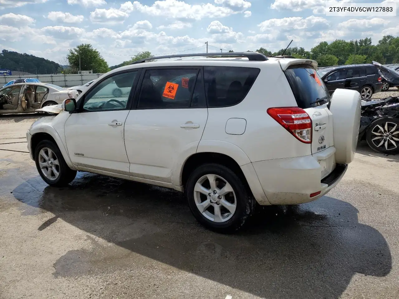 2T3YF4DV6CW127883 2012 Toyota Rav4 Limited