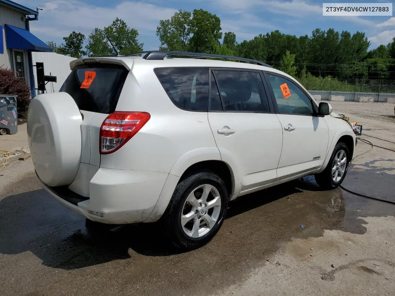 2T3YF4DV6CW127883 2012 Toyota Rav4 Limited