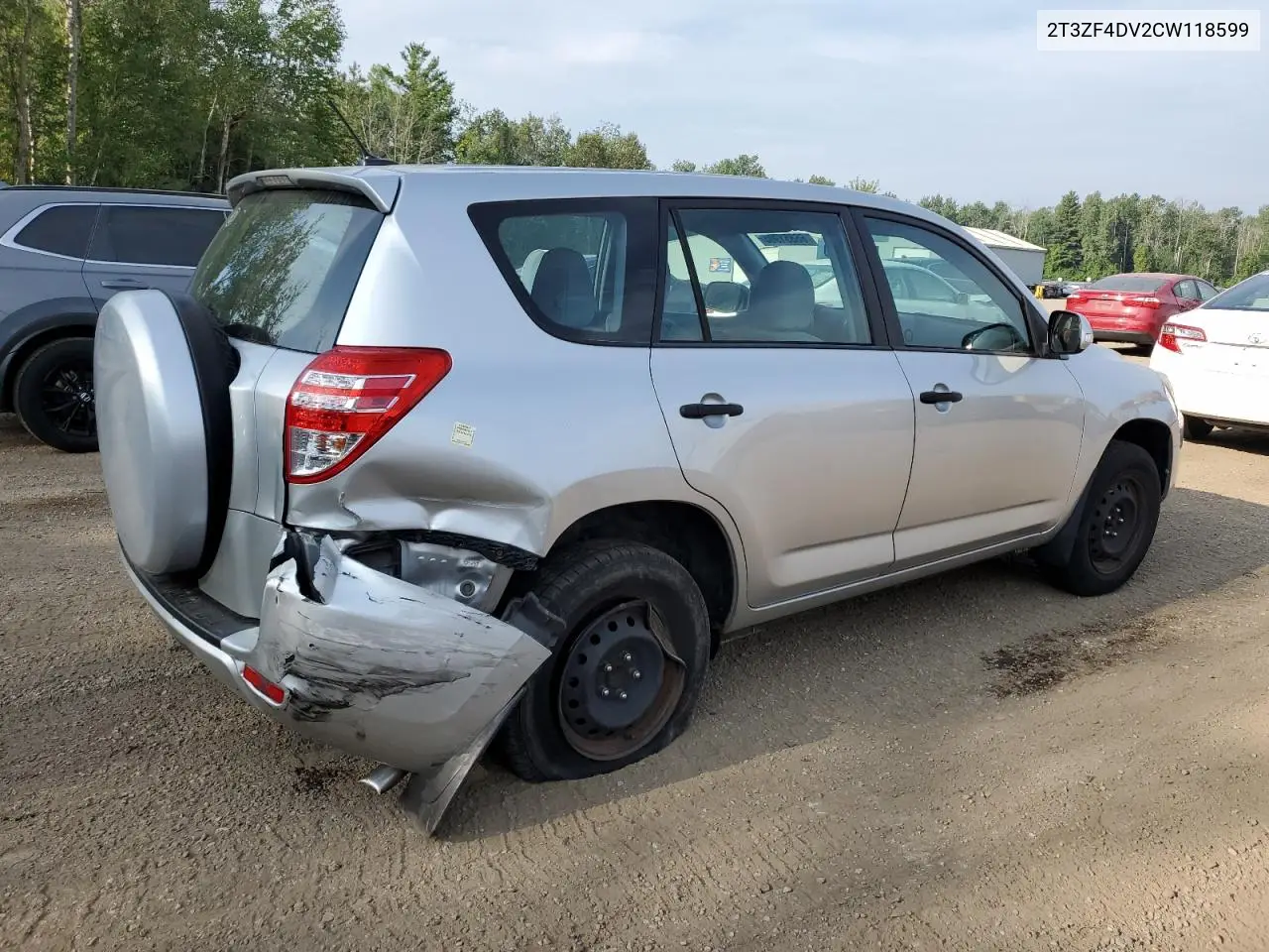 2T3ZF4DV2CW118599 2012 Toyota Rav4