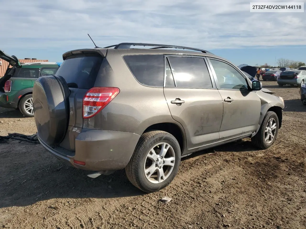 2T3ZF4DV2CW144118 2012 Toyota Rav4