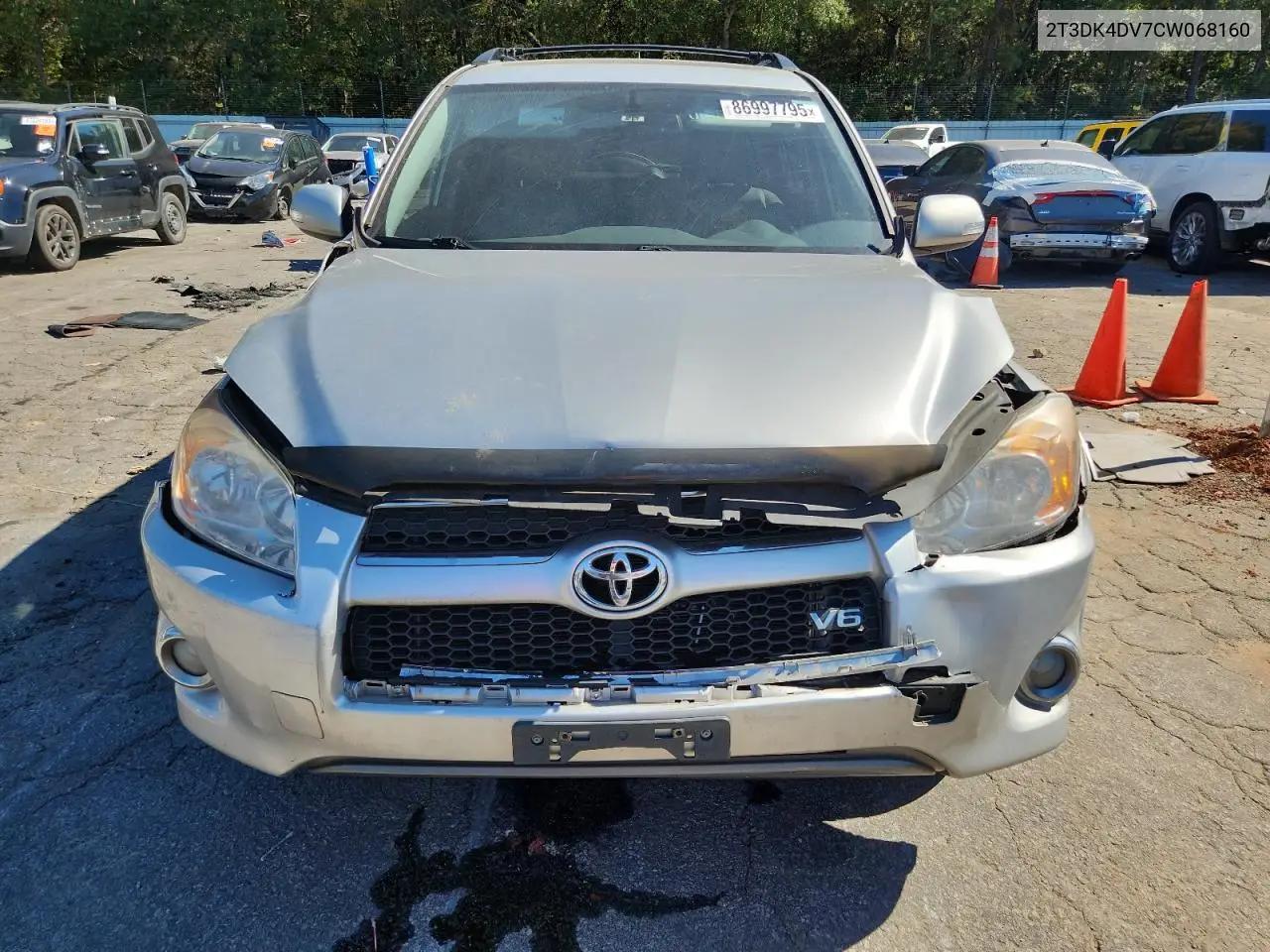 2T3DK4DV7CW068160 2012 Toyota Rav4 Limited