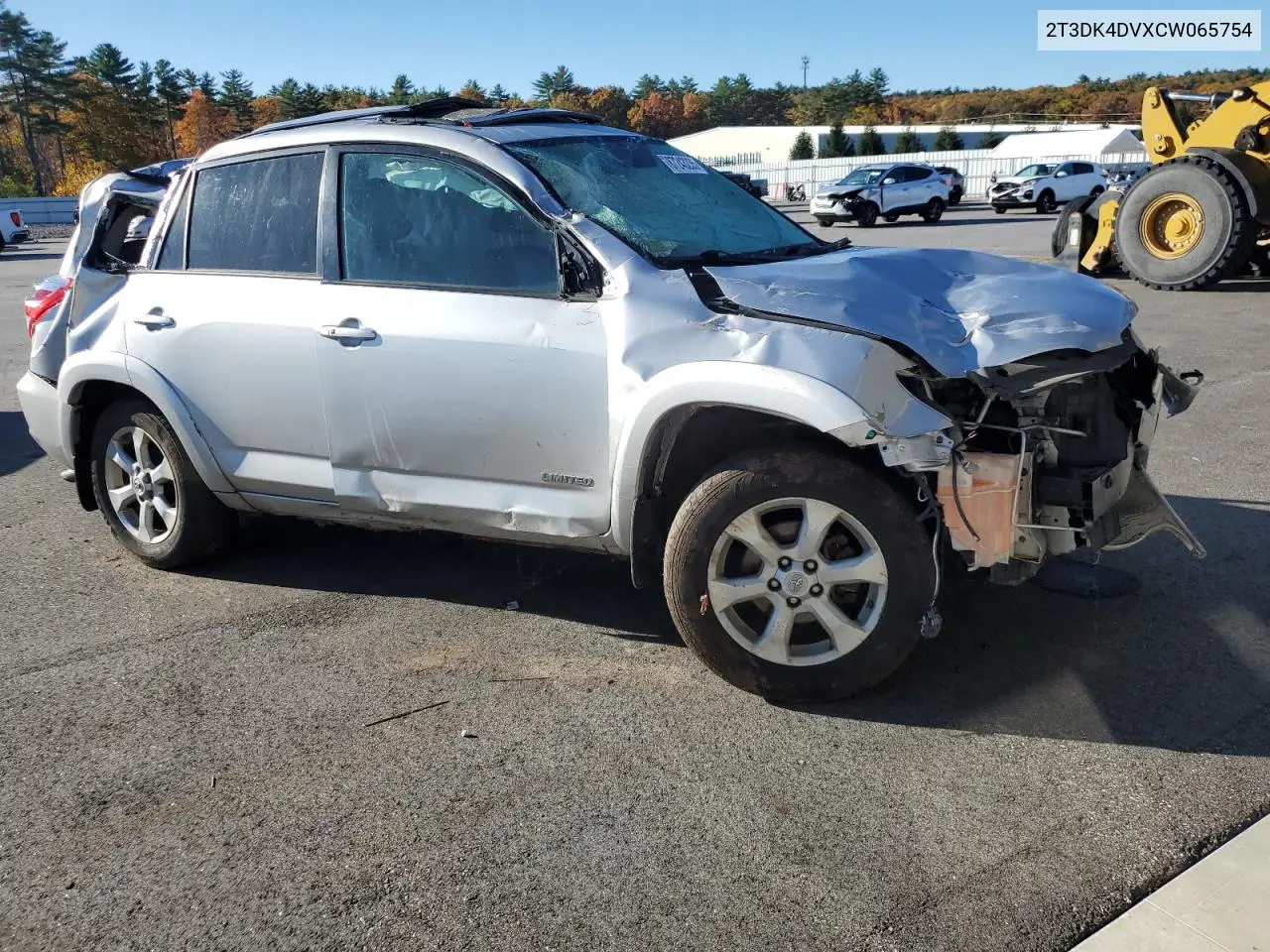 2T3DK4DVXCW065754 2012 Toyota Rav4 Limited