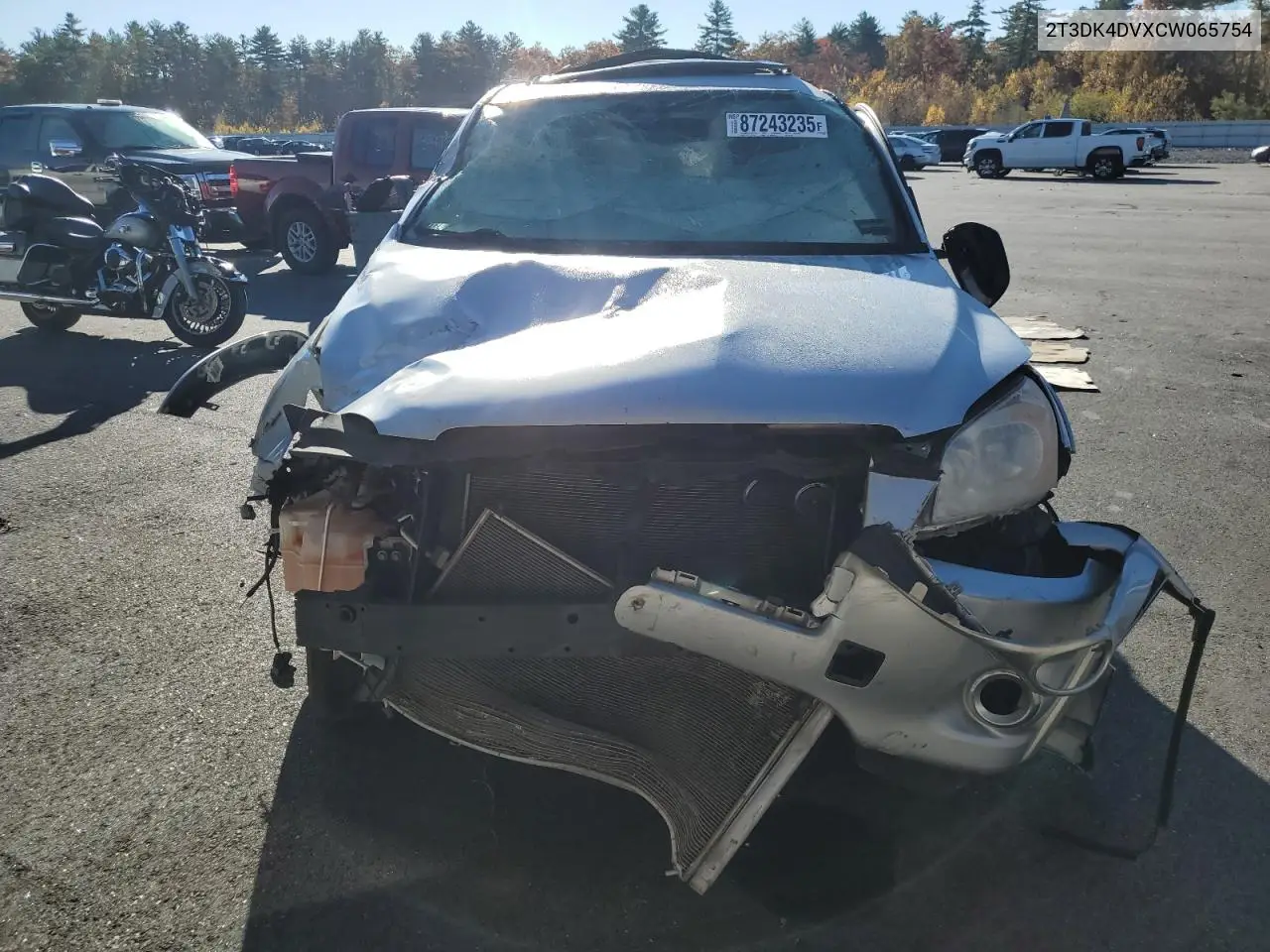 2T3DK4DVXCW065754 2012 Toyota Rav4 Limited